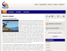 Tablet Screenshot of blog.peacockhospitality.com